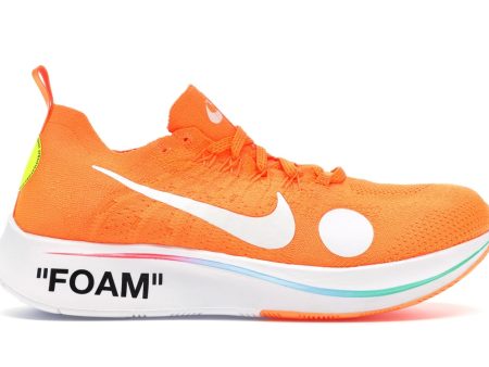 Off-White x Zoom Fly Mercurial Flyknit  Total Orange  2018 SKU AO2115 800 - Authentic - New in Box For Discount