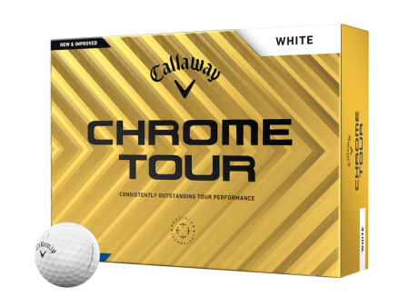 BALLE CALLAWAY CHROME TOUR 24 WHITE on Sale