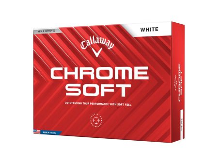 BALLE CALLAWAY CHROME SOFT 24 WHITE Cheap