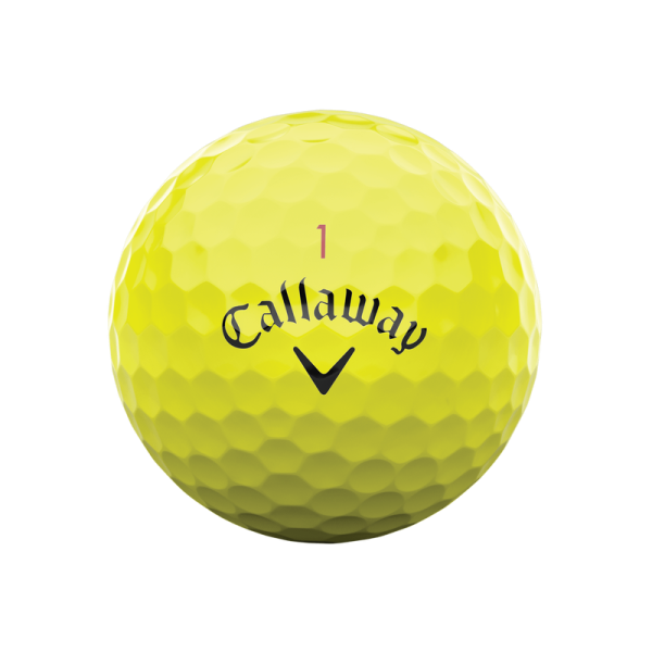 BALLE CALLAWAY CHROME TOUR 24 YELLOW Online