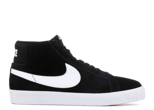 Nike SB - Blazer Mid (Black White White) Discount