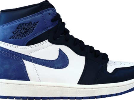 Air Jordan 1 Retro High OG  Blue Moon  2018 SKU 555088 115 - Authentic - New in Box on Sale