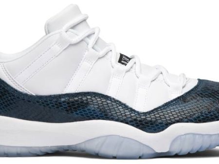 Air Jordan 11 Retro Low  Navy Snakeskin  2019 SKU CD6846 102 - Authentic - New in Box Online Hot Sale