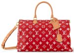 Louis Vuitton Speedy P9 Bandoulière 50 Monogram Leather Red Online