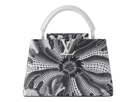 Louis Vuitton X Yayoi Kusama Capucines Mm Black White Hot on Sale