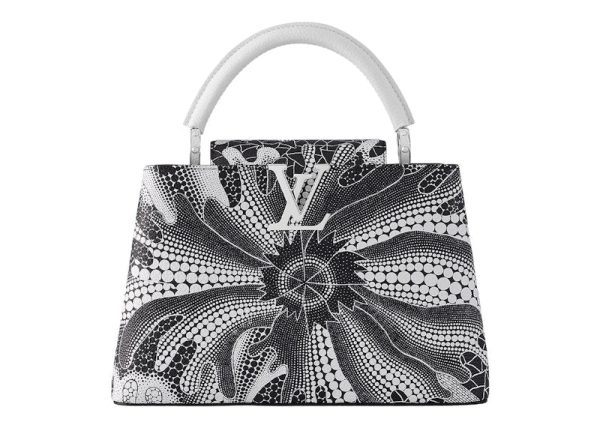 Louis Vuitton X Yayoi Kusama Capucines Mm Black White Hot on Sale