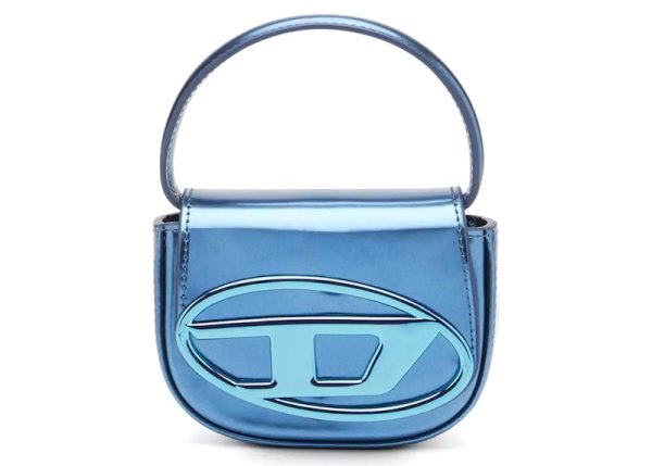 Diesel 1Dr Xs Mini Bag With D Plaque Blue Online Hot Sale