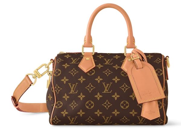 Louis Vuitton Speedy P9 Bandoulière 25 Monogram Leather Brown Monogram Discount