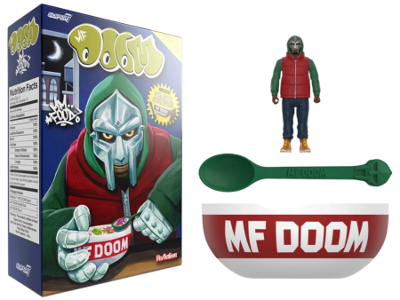 Super 7 - MF DOOM  ReAction Figures Wave 02 MF DOOM (Mm..Food) Online