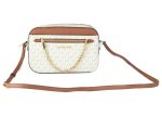 Michael Kors Jet Set East West Crossbody Bag Large Vanilla Brown Online Sale