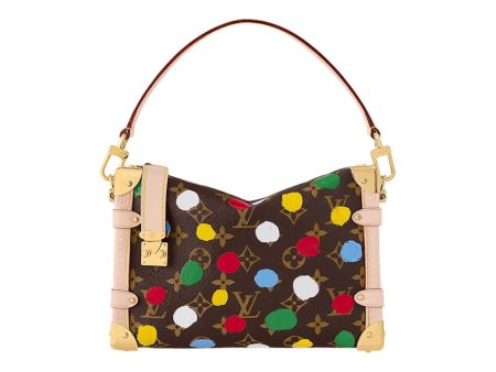 Louis Vuitton X Yayoi Kusama Side Trunk Monogram Multicolor For Sale