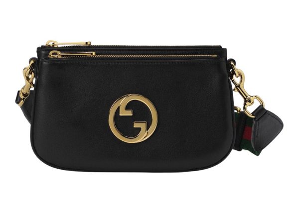 Gucci Gucci Blondie Mini Bag Black Green Red Sale