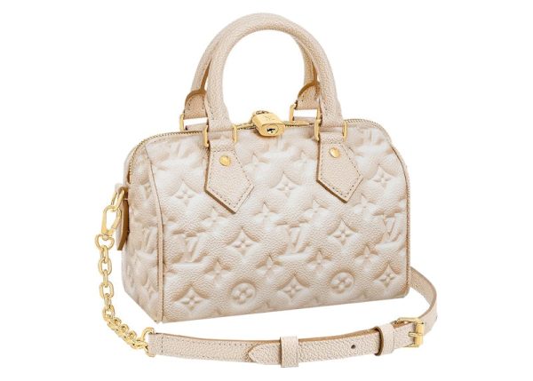 Louis Vuitton Speedy Bandouliere 20 Beige Clair Supply