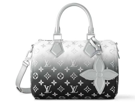 Louis Vuitton Speedy Bandouliere 25 Frost Gardiant Silver For Discount