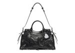 Balenciaga Neo Cagole Handbag Black on Sale