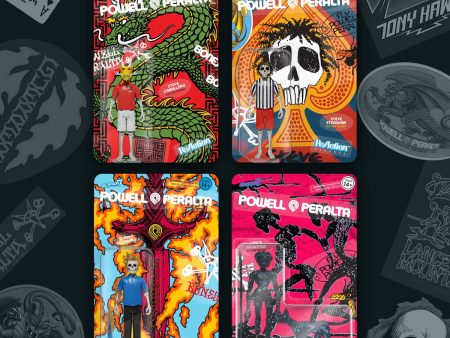 Super7 - Powell Peralta ReAction Figures Wave 1 For Discount