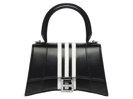 Balenciaga X Adidas Hourglass Small Handbag Black Sale