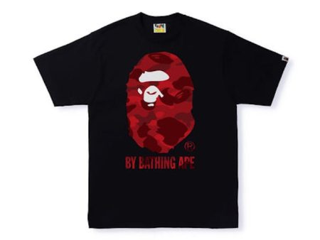 Bape Color Camo By Bathing Ape Tee (Ss22) Black Red Online Sale