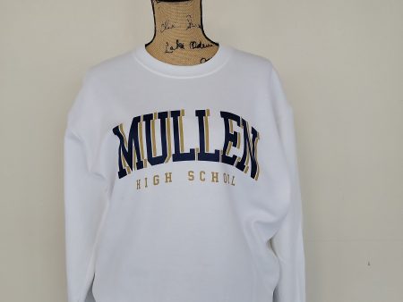 Crewneck Sweatshirt White Supply