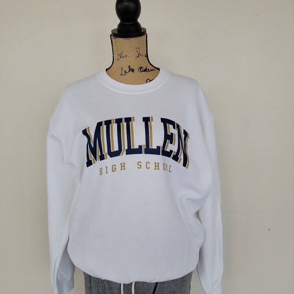 Crewneck Sweatshirt White Supply