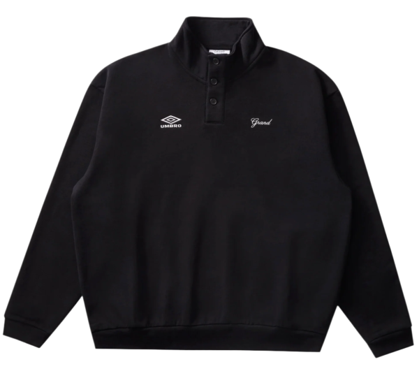 Grand Collection x Umbro - Button Collar Sweatshirt on Sale