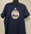 Adidas Short Sleeve Navy Spirit Tee Cheap