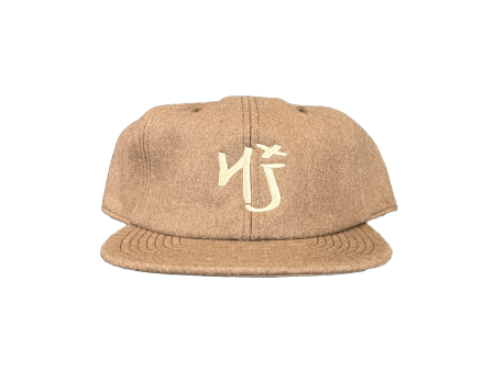 NJ - Lance Mountain Logo Wool Hat (Walnut Creme) Online Hot Sale