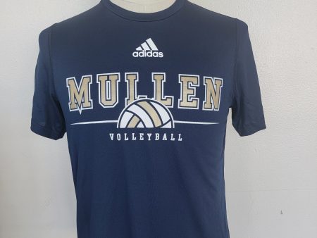 Volleyball Short Sleeve Tee Navy Cheap