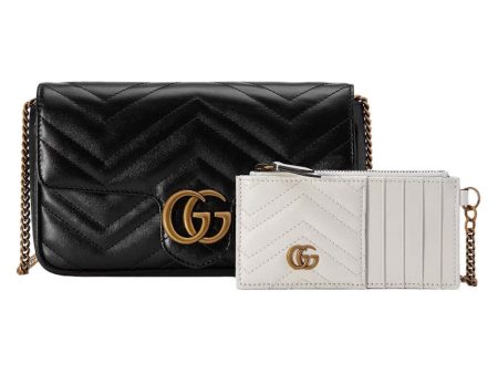 Gucci Gg Marmont Mini Shoulder Bag Black Online Sale