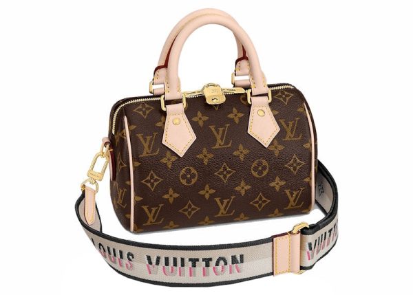 Louis Vuitton Speedy Bandouliere 20 Monogram Black Hot on Sale