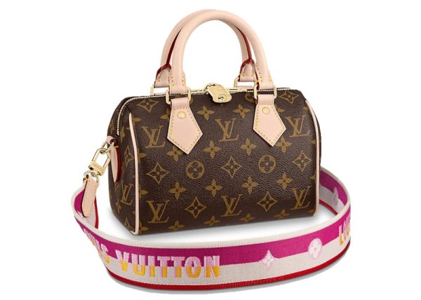 Louis Vuitton Speedy Bandouliere 20 Monogram Fuchsia Sale