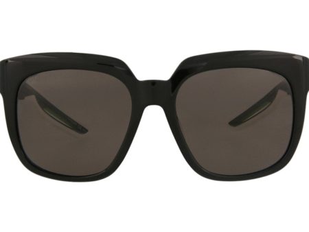 Balenciaga Square-Frame Acetate Sunglasses Black Green Grey For Sale