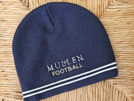 Football Beanie Navy White Online Hot Sale