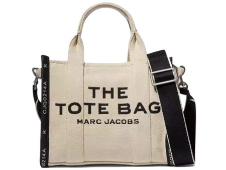 Marc Jacobs The Jacquard Tote Bag Small Warm Sand Online Hot Sale