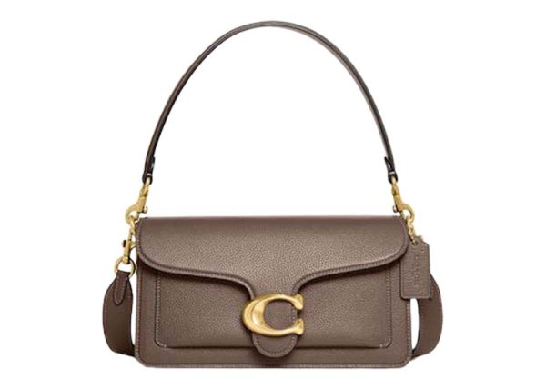 Coach Shoulder Bag Tabby 26 Brass Dark Stone Supply