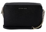 Michael Kors Leather Shoulder Bag Black Online Hot Sale