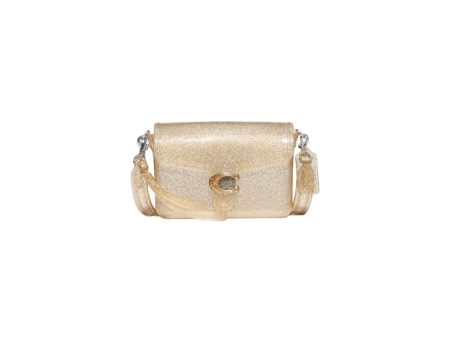 Coach Jelly Tabby Shoulder Bag Silver Gold Fashion