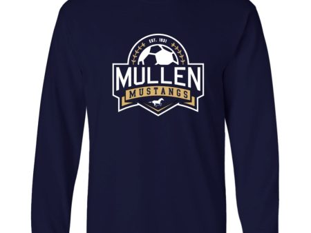 Soccer Long Sleeve Navy For Cheap