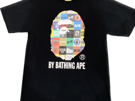 BAPE CLASSIC LOGO APE HEAD TEE - AUTHENTIC -NEW WITH TAGS For Cheap