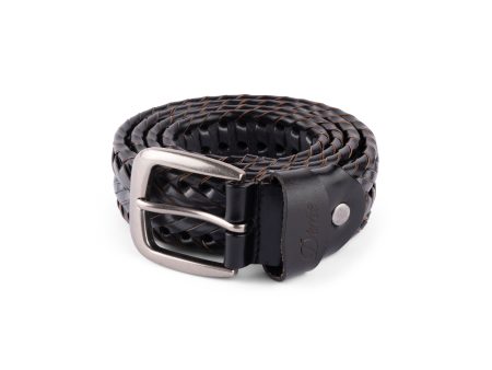 Dime - Braided Leather Belt Discount