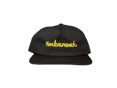 NJ x Chocolate - New Brunswick Snapback Hat For Cheap