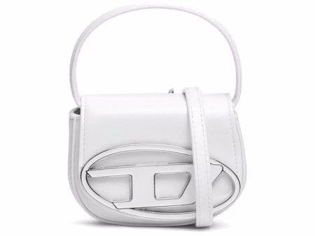 Diesel 1Dr Xs Mini Bag With D Plaque White For Discount