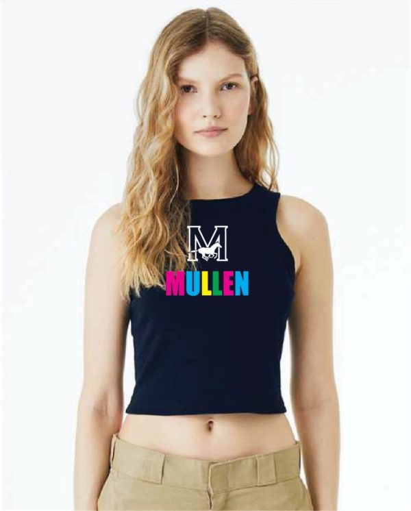 Ladies Racerback Tank Navy For Cheap