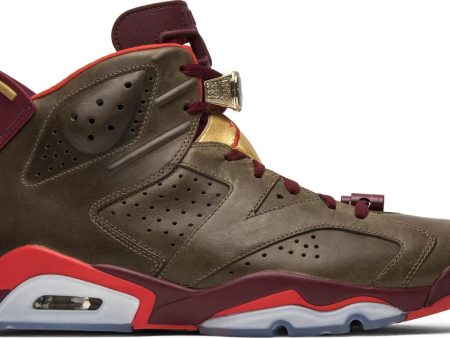 Air Jordan 6 Retro  Cigar  2014 SKU 384664 250 - Authentic - New in Box Discount