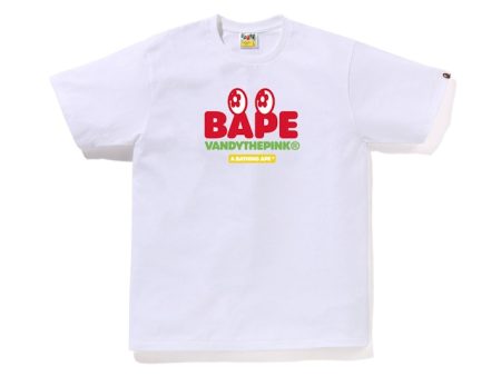 Bape Gallery X Vandy The Pink Baby Milo Tee White For Cheap