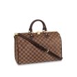 Louis Vuitton Speedy Bandouliere Damier Ebene 35 Brown Cheap