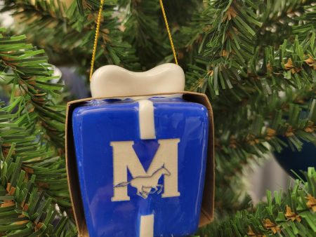 Present Ornament Royal Blue Supply