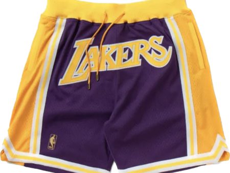 just don lakers shorts  - AUTHENTIC - NEW WITH TAGS Online Sale