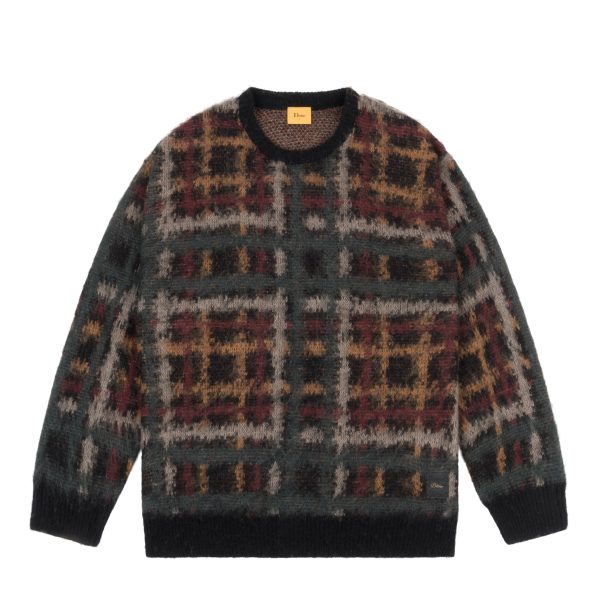 Dime - Plaid Mohair Sweater on Sale