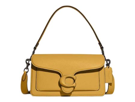 Coach Shoulder Bag Tabby 26 Yellow Gold Fashion